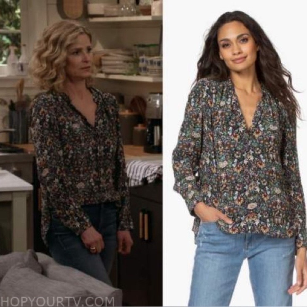 Zadig & Voltaire | Tink Kaleido Print Blouse - Picture 9 of 9